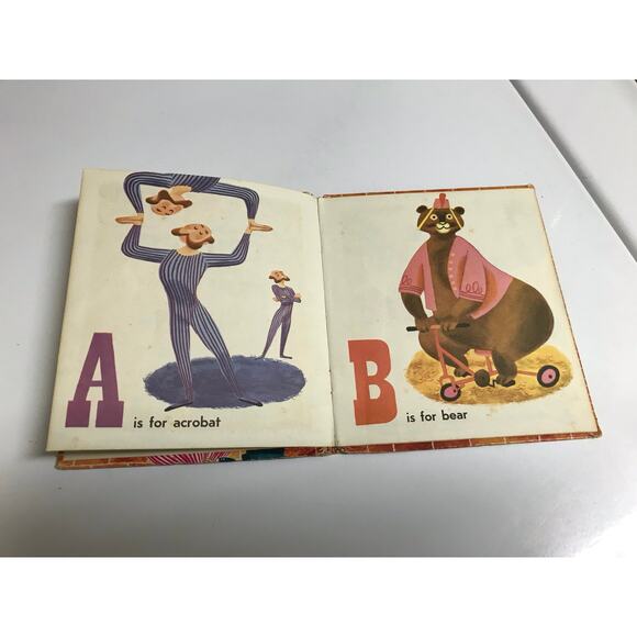 VINTAGE Easy Reader Books: Circus Alphabet; How the Animals Get to the Zoo, 1965 - Picture 6 of 14